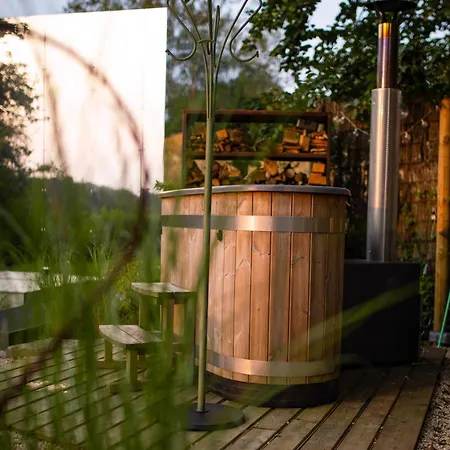 וילה Insolite Miroir Dans La Nature Avec Hottub Et Sauna Ohey