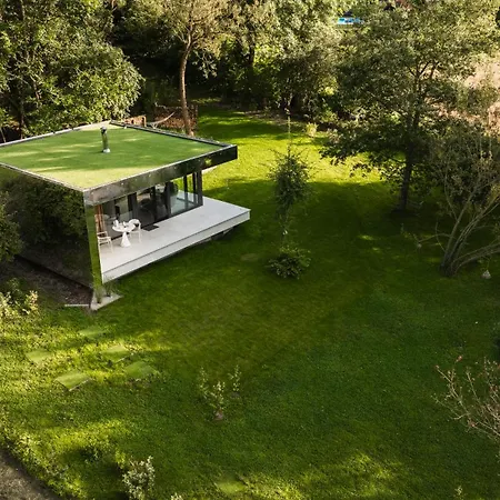 Insolite Miroir Dans La Nature Avec Hottub Et Sauna Villa *